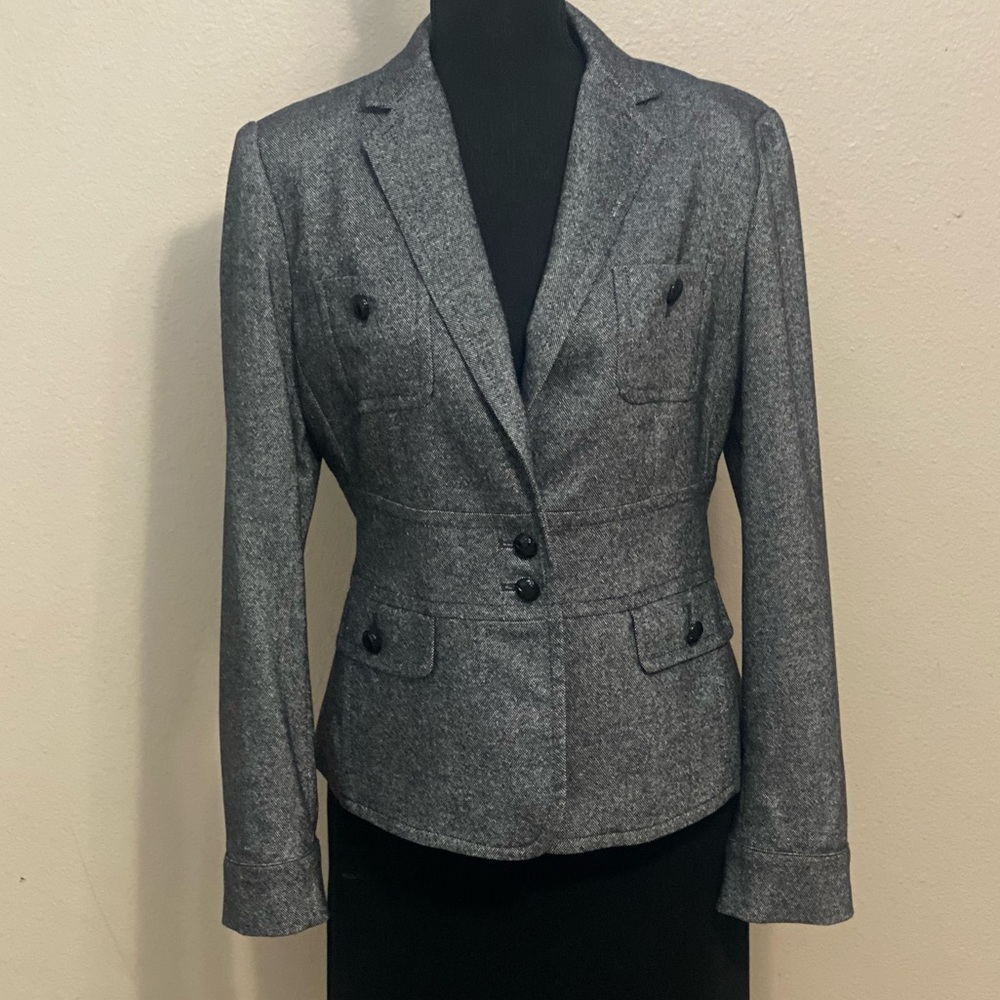 Grey Tweed Blazer